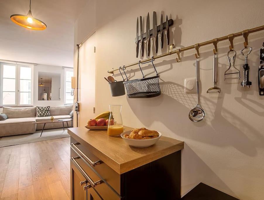 Rare Appart 2 Chambres En Duplex Design Au Panier Marsella Exterior foto